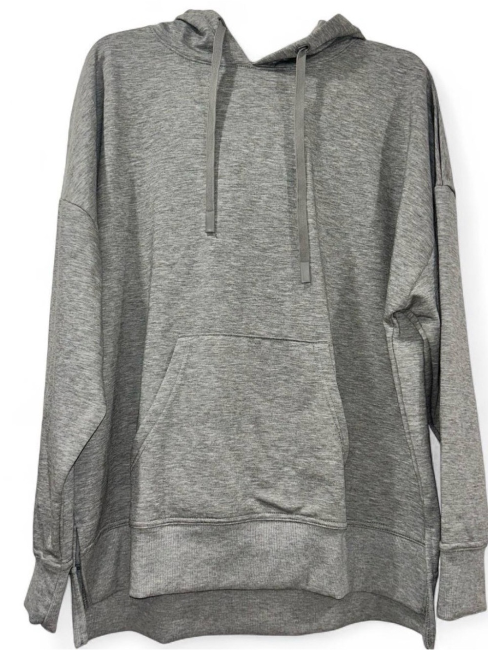 Athletic Works Women's Gray Hooded Pullover Sweatshirt XL